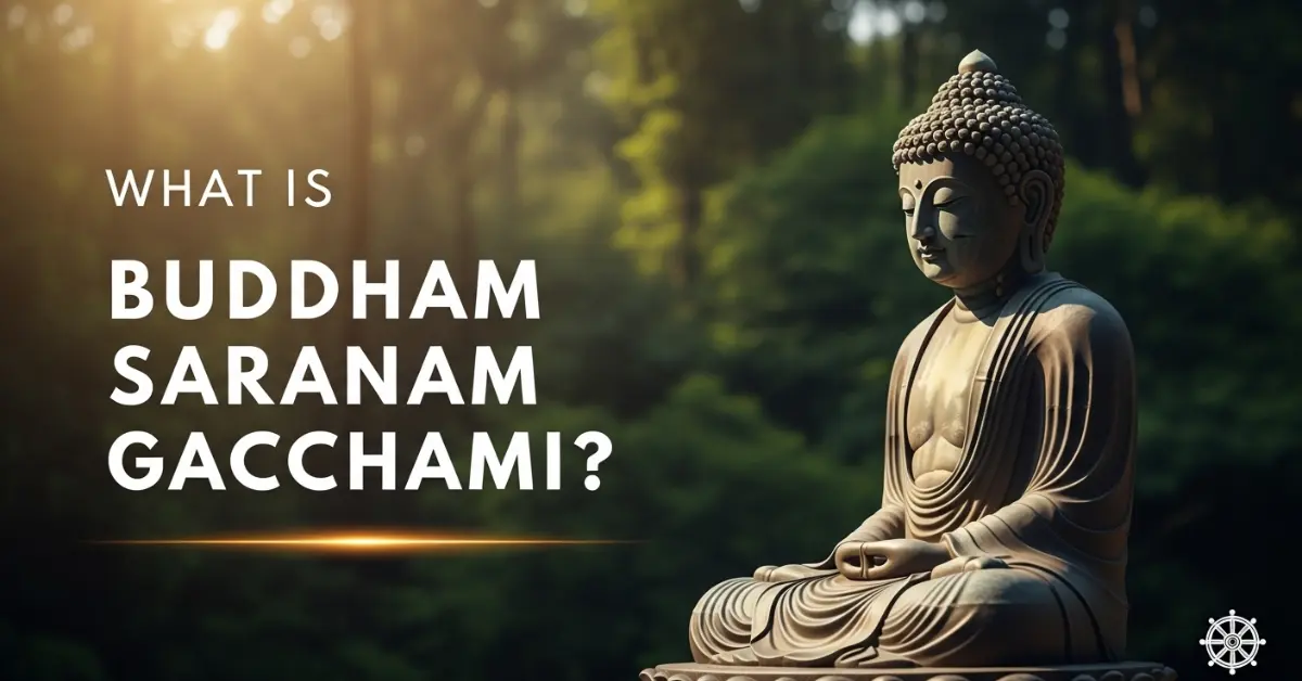 what is a buddham saranam gchchami?