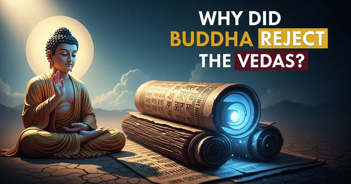 why buddha reject the veddas?
