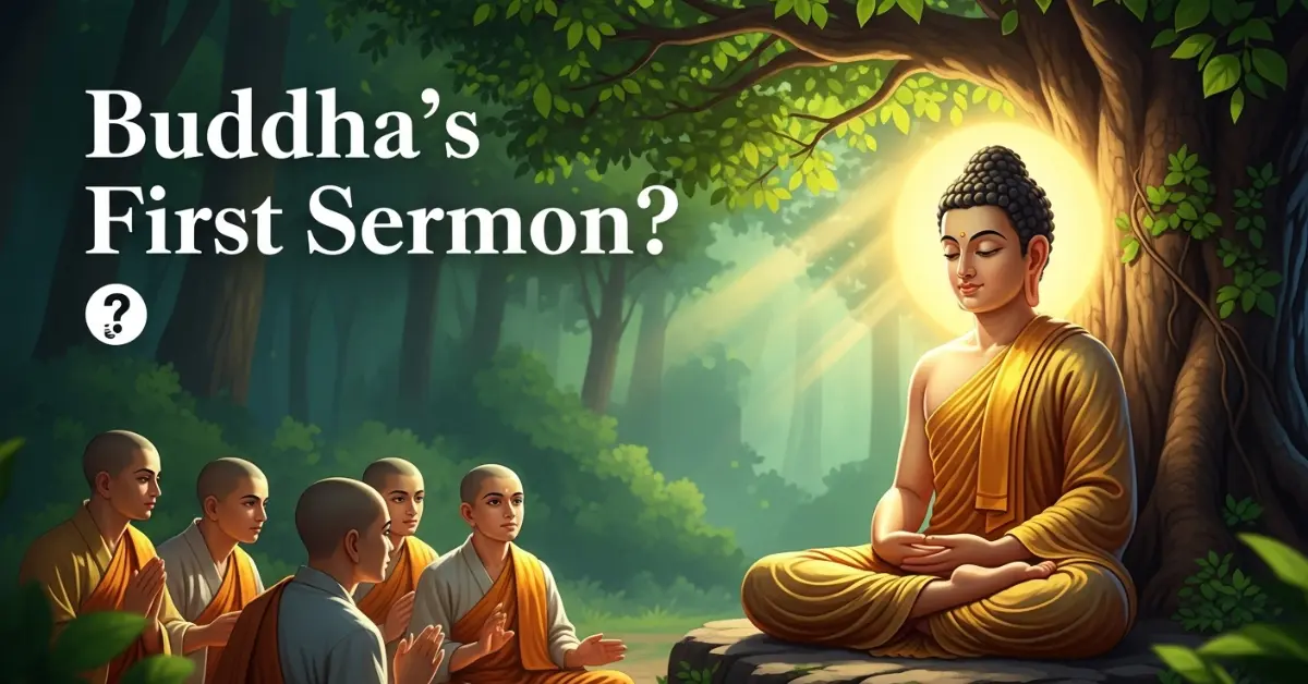 buddhas first sermon