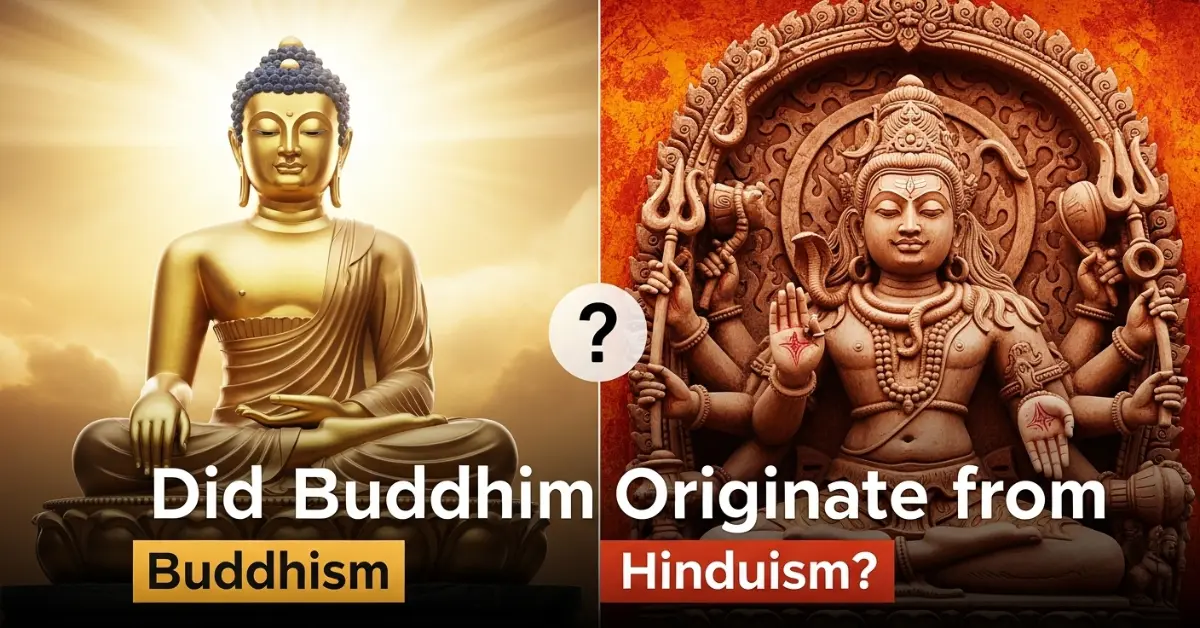 did buddhism originat from hindusism?