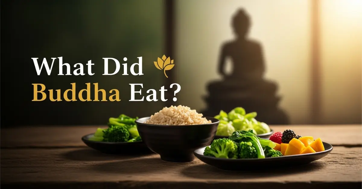 what did buddha eat?